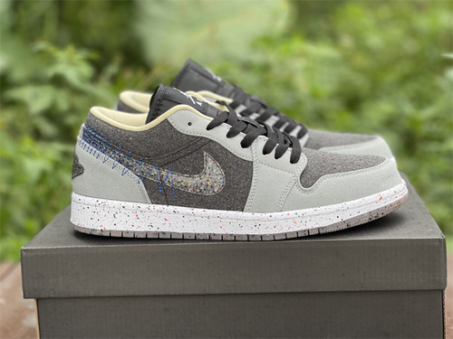 Original version_ Air Jordan 1 Low Crater splashing ink_ the item number_ DM4657-001_ full code shipment 36--45-4b592bf7